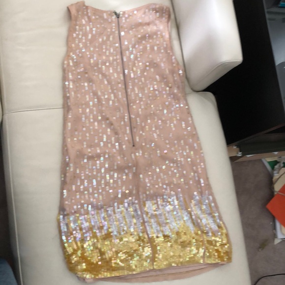 Alice+ Olivia Sequin Dress Sz 4 - Picture 7 of 8